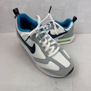 Nike Air Max System GS White Black Blue Purple Youth Size 4.5Y DX3772-100